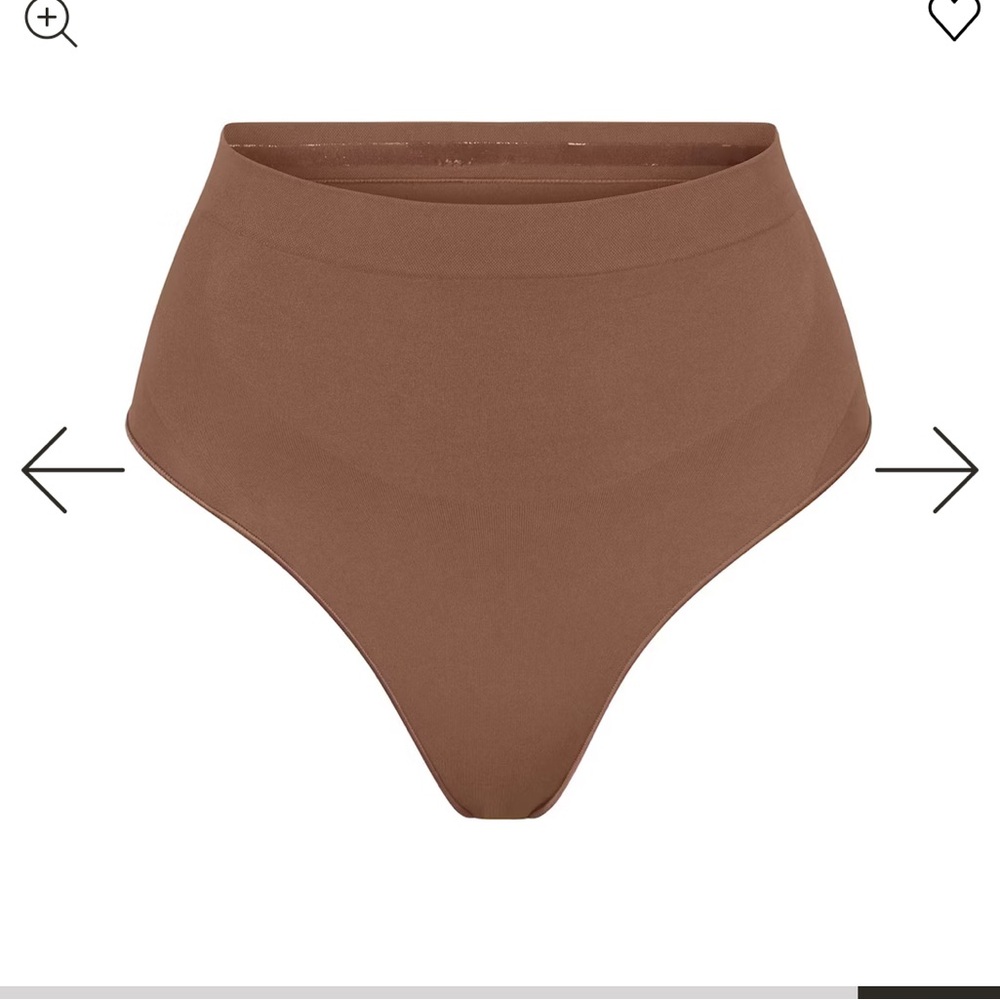 Skims seamless sculpt MID WAIST THONG Jasper xxs/xs - Picture 6 of 10